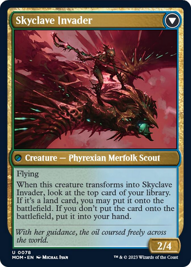 {C} Skyclave Aerialist // Skyclave Invader [March of the Machine][MOM 078]