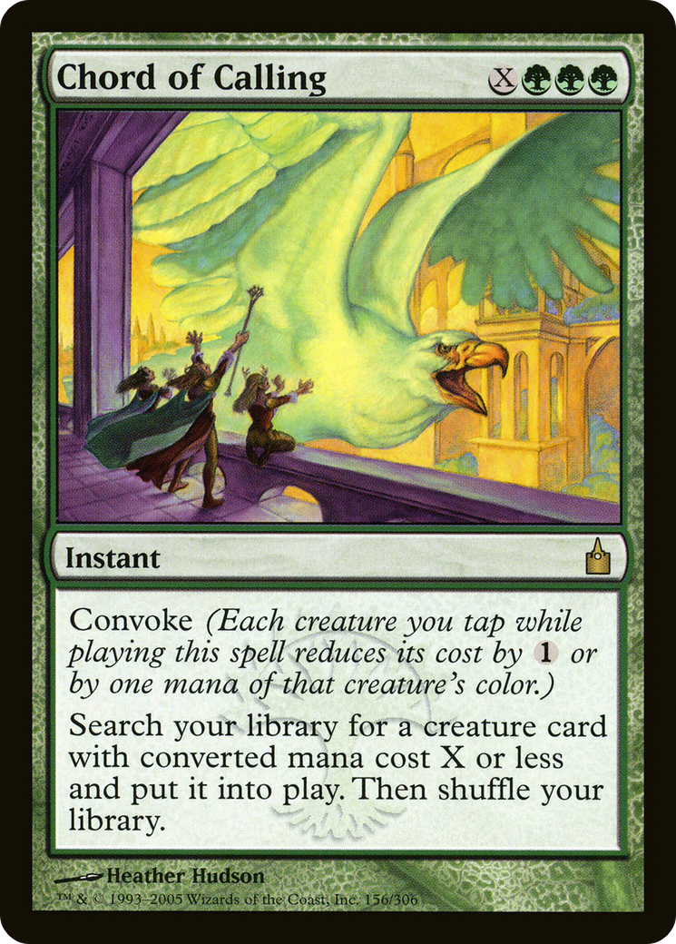 {R} Chord of Calling [Ravnica: City of Guilds][RAV 156]