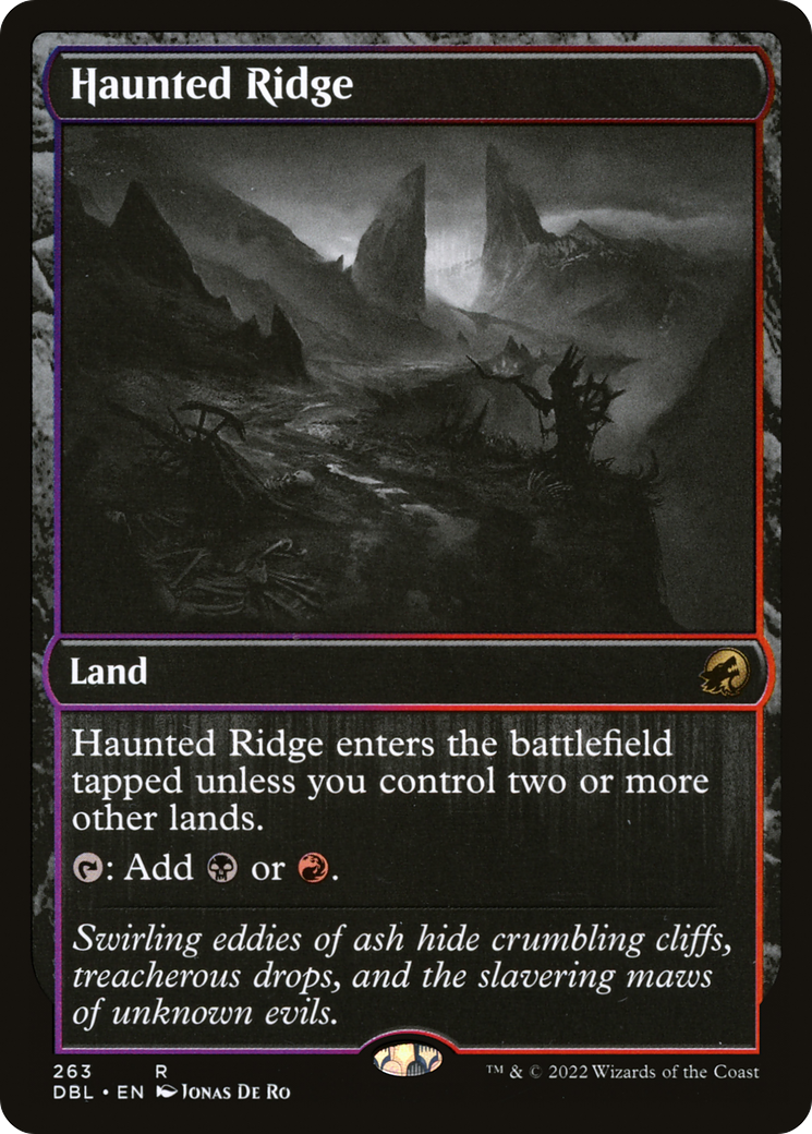 {R} Haunted Ridge [Innistrad: Double Feature][DBL 263]