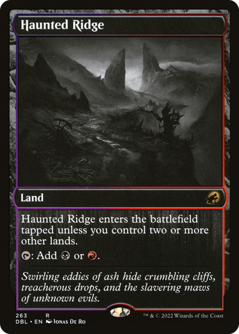 {R} Haunted Ridge [Innistrad: Double Feature][DBL 263]