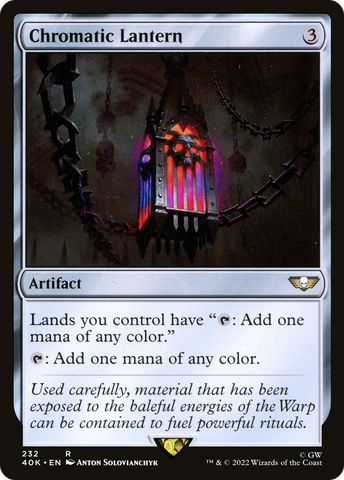 {R} Chromatic Lantern [Universes Beyond: Warhammer 40,000][40K 232]