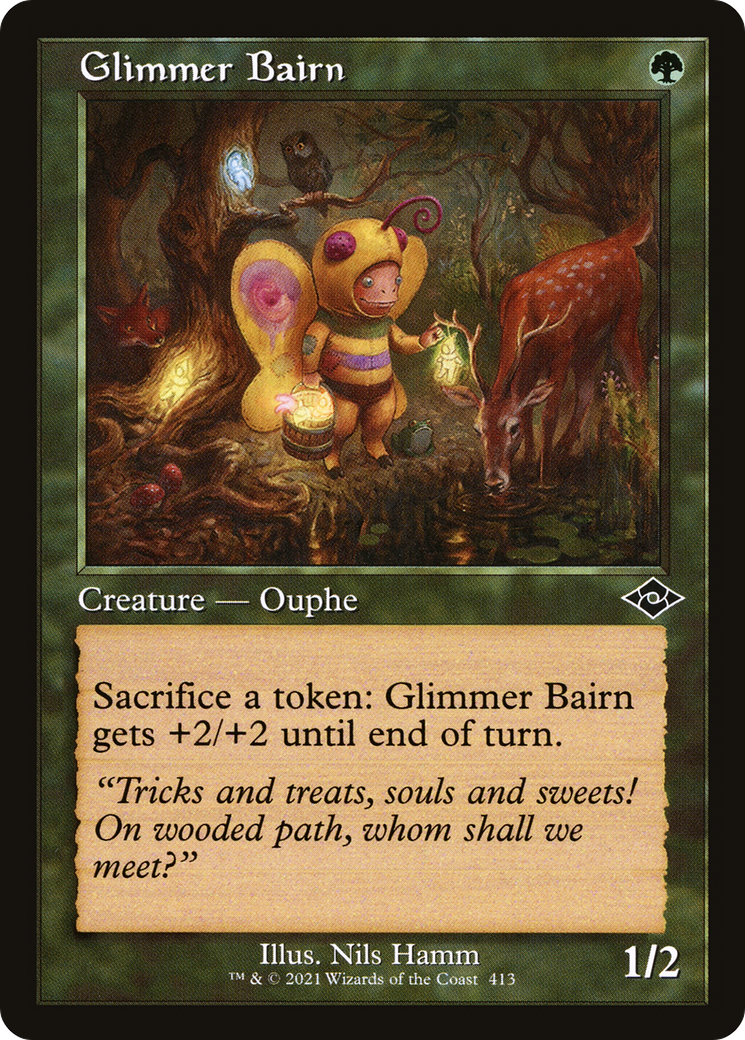 {C} Glimmer Bairn (Retro Frame) (Foil) [Modern Horizons 2] [MH2 413]
