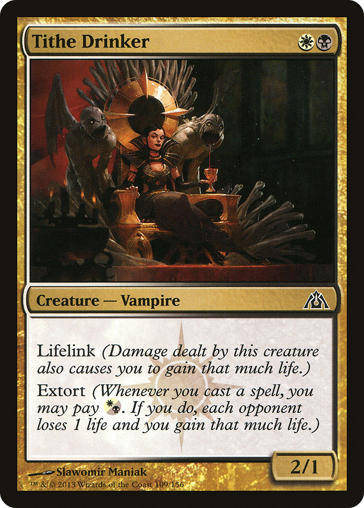 {C} Tithe Drinker [Dragon's Maze][DGM 109]