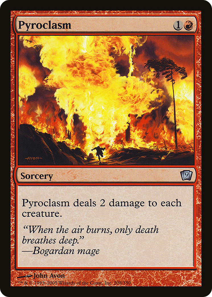 {C} Pyroclasm [Ninth Edition][9ED 208]