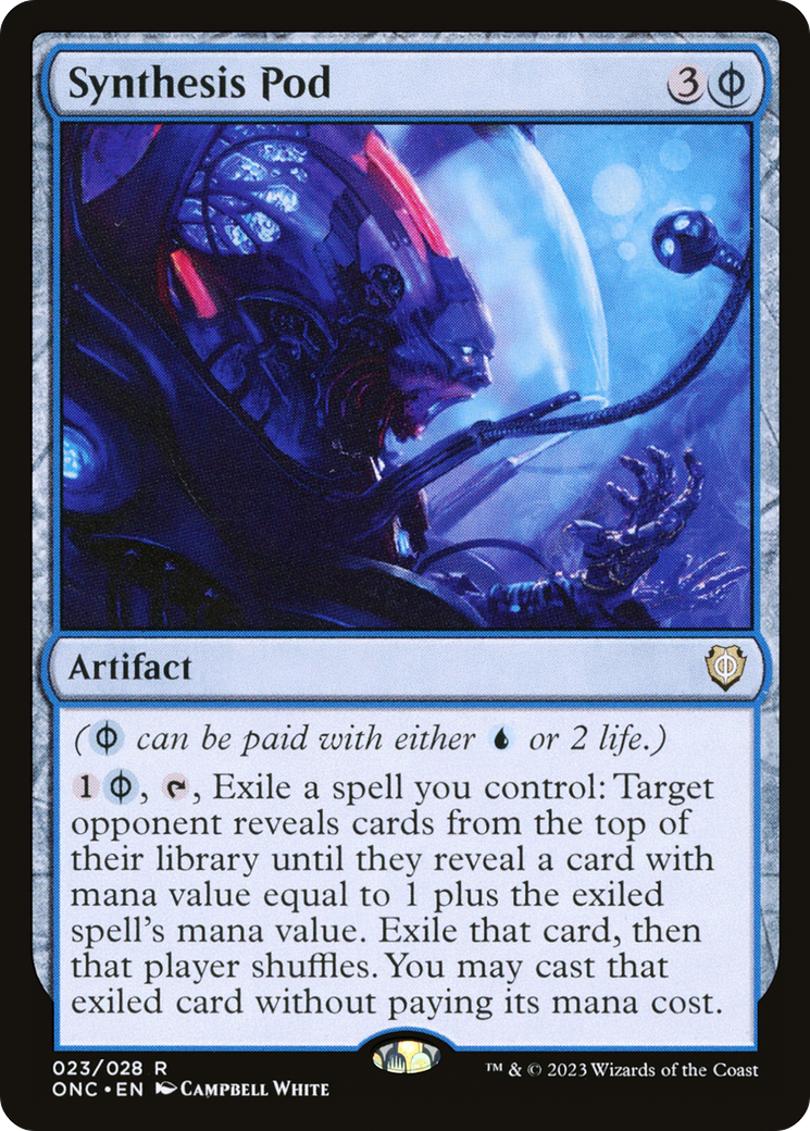 {R} Synthesis Pod [Phyrexia: All Will Be One Commander][ONC 023]