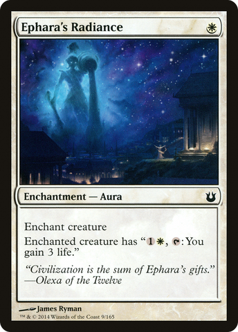 {C} Ephara's Radiance [Born of the Gods][BNG 009]