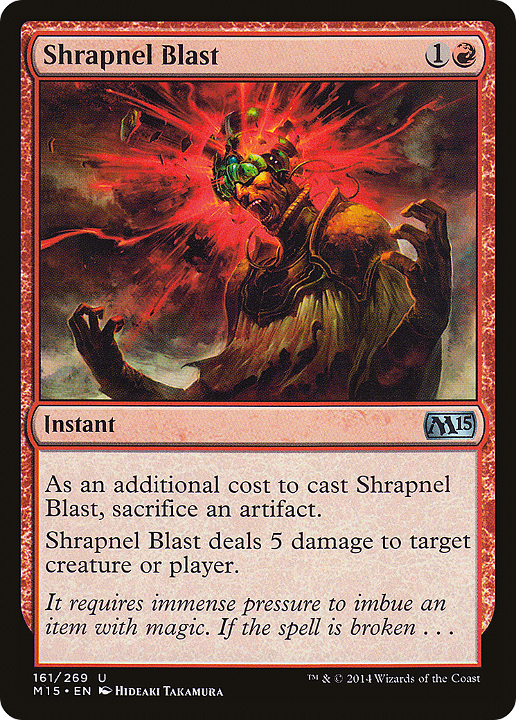 {C} Shrapnel Blast [Magic 2015][M15 161]