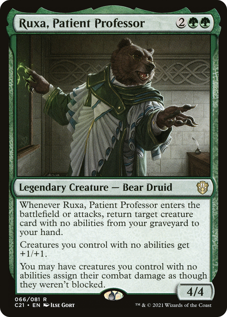 {R} Ruxa, Patient Professor [Commander 2021][C21 066]