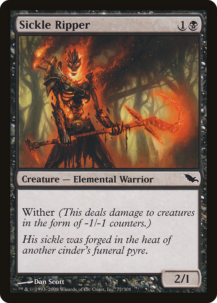 {C} Sickle Ripper [Shadowmoor][SHM 077]
