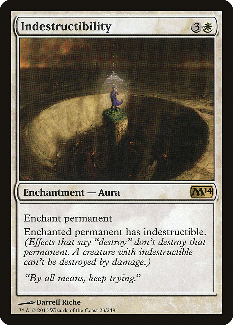 {R} Indestructibility [Magic 2014][M14 023]