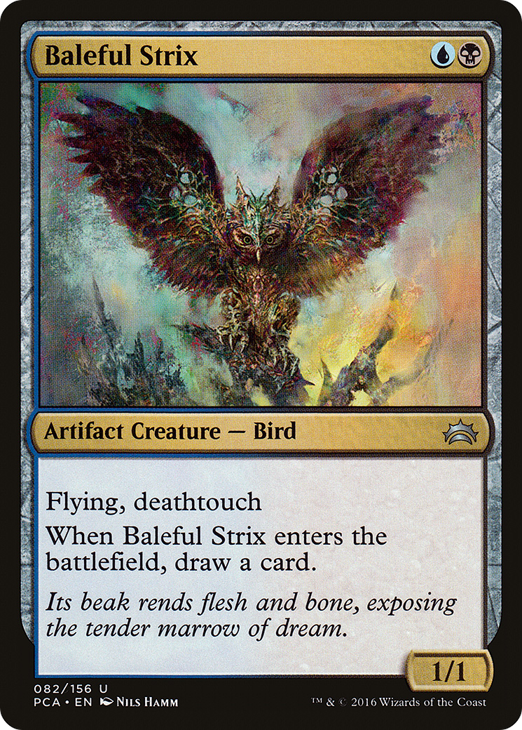 {C} Baleful Strix [Planechase Anthology][PCA 082]
