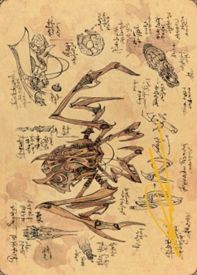 {A} Scrap Trawler Art Card (Gold-Stamped Signature) [The Brothers' War Art Series][GS ABRO 075]