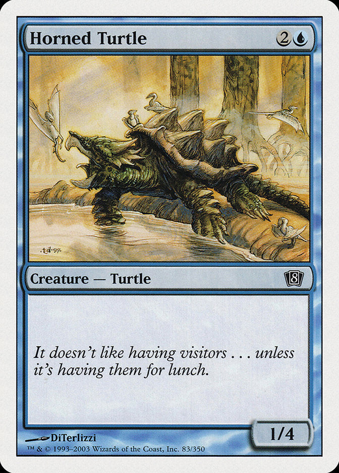 {C} Horned Turtle [Eighth Edition][8ED 083]