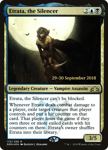 {R} Etrata, the Silencer [Guilds of Ravnica Prerelease Promos][PR GRN 170]