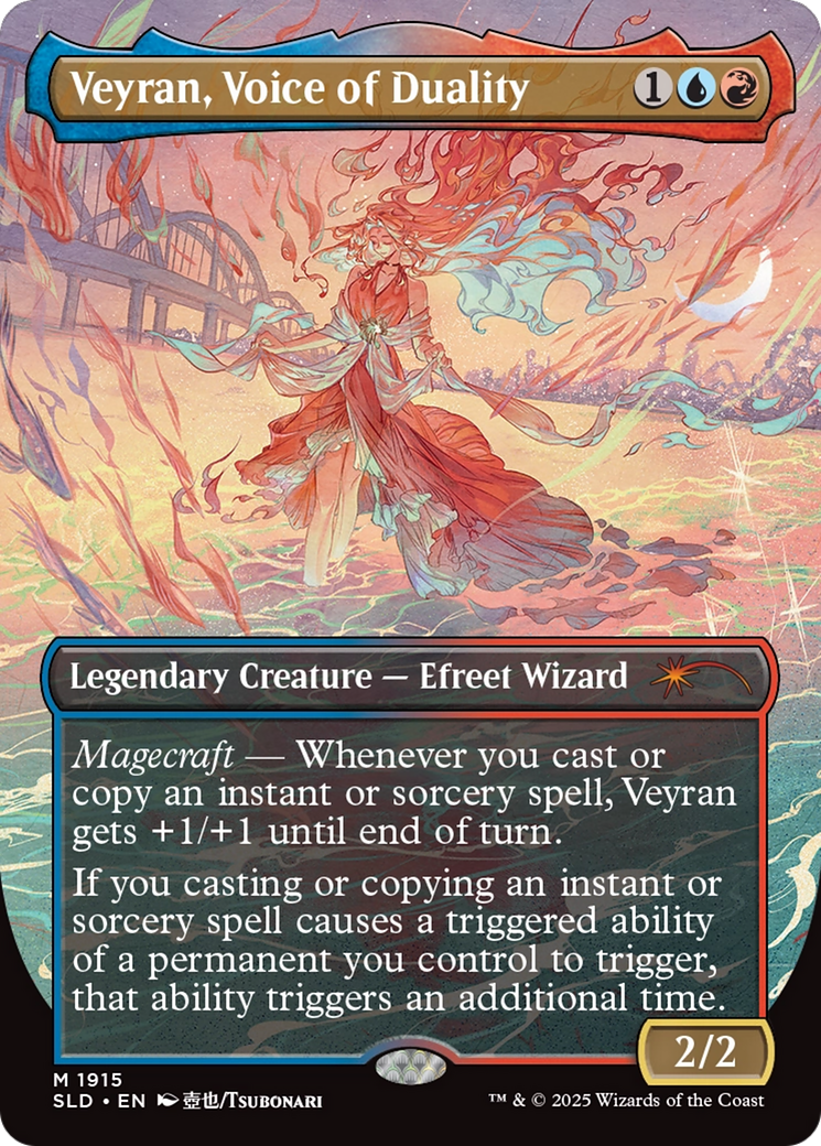 Veyran, Voice of Duality [SLD-1915]  (Borderless) Foil