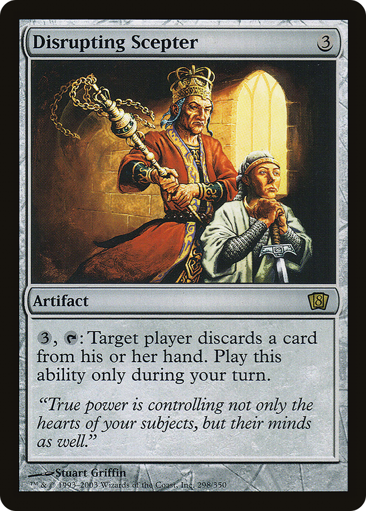 {R} Disrupting Scepter [Eighth Edition][8ED 298]