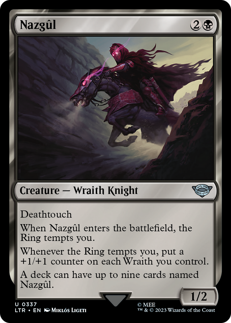 {C} Nazgul (337) [The Lord of the Rings: Tales of Middle-Earth][LTR 337]