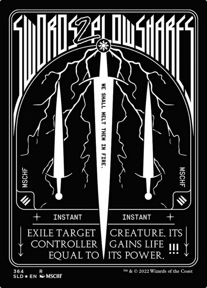{R} Swords to Plowshares (364) [Secret Lair Drop Series][SLD 364]