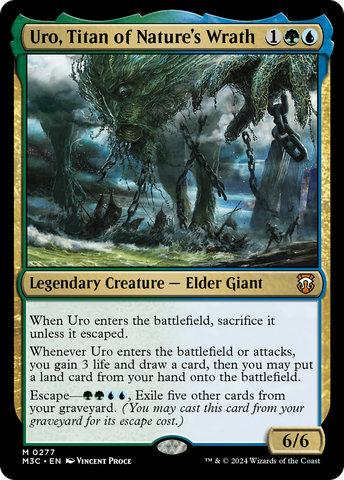{R} Uro, Titan of Nature's Wrath [Modern Horizons 3 Commander][M3C 277]