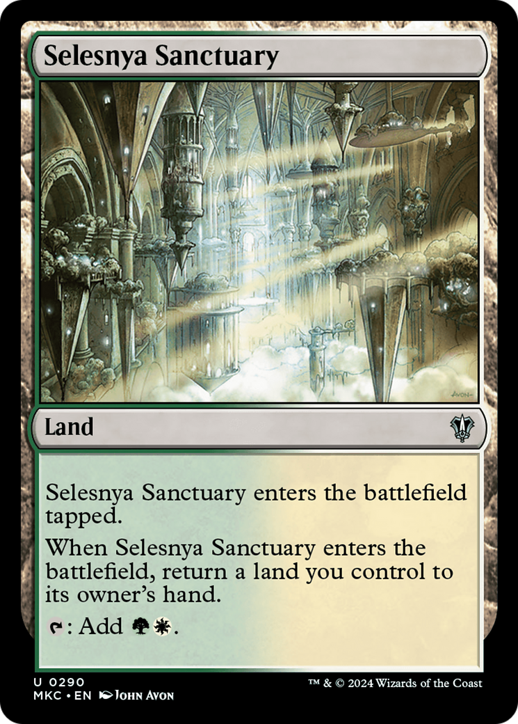 {C} Selesnya Sanctuary [Murders at Karlov Manor Commander][MKC 290]