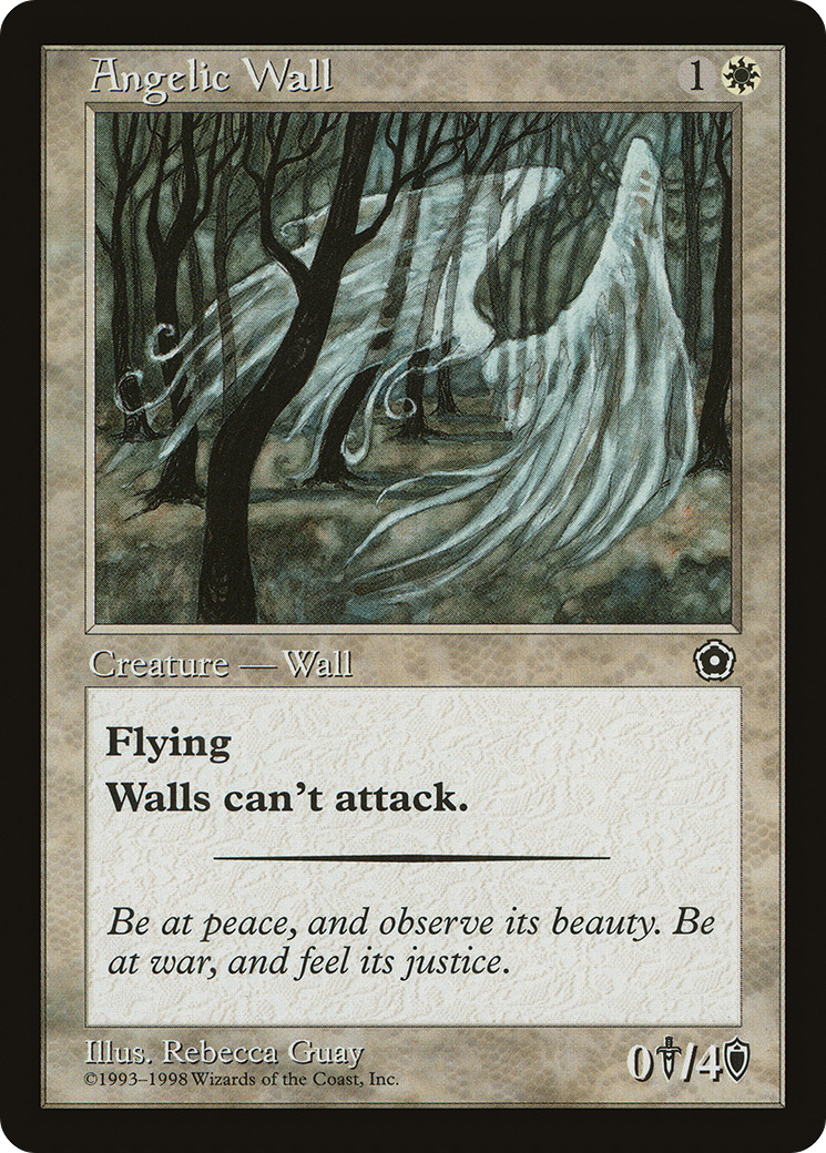 {C} Angelic Wall [Portal Second Age][PO2 010]