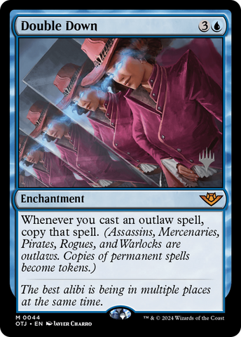 {@R} Double Down (Promo Pack) [Outlaws of Thunder Junction Promos][PP OTJ 044]