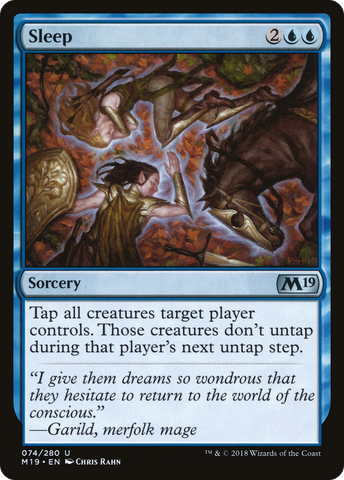{C} Sleep [Core Set 2019][M19 074]