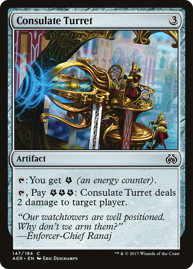 {C} Consulate Turret [Aether Revolt][AER 147]