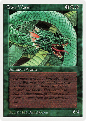 {C} Craw Wurm [Summer Magic / Edgar][SUM 190]
