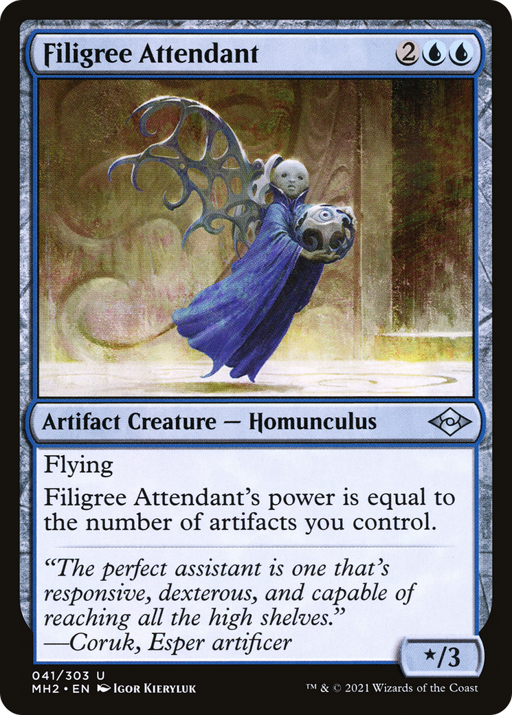 {C} Filigree Attendant [Modern Horizons 2][MH2 041]