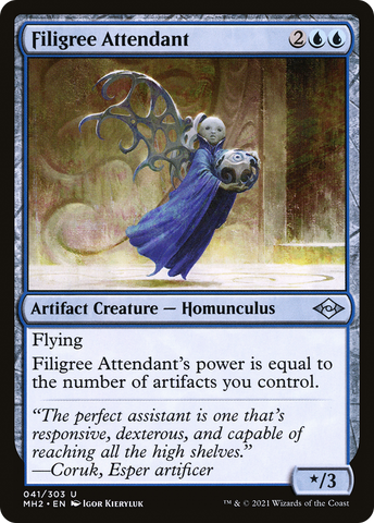 {C} Filigree Attendant [Modern Horizons 2][MH2 041]