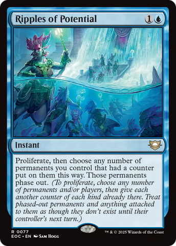 {@@ EOC R} Ripples of Potential [Edge of Eternities Commander][EOC 077]
