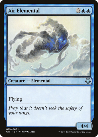 {C} Air Elemental [Game Night 2018][GNT 019]