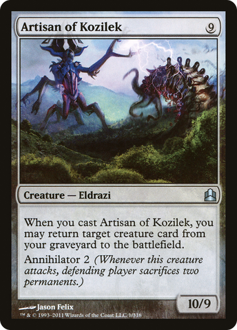 {C} Artisan of Kozilek [Commander 2011][CMD 001]
