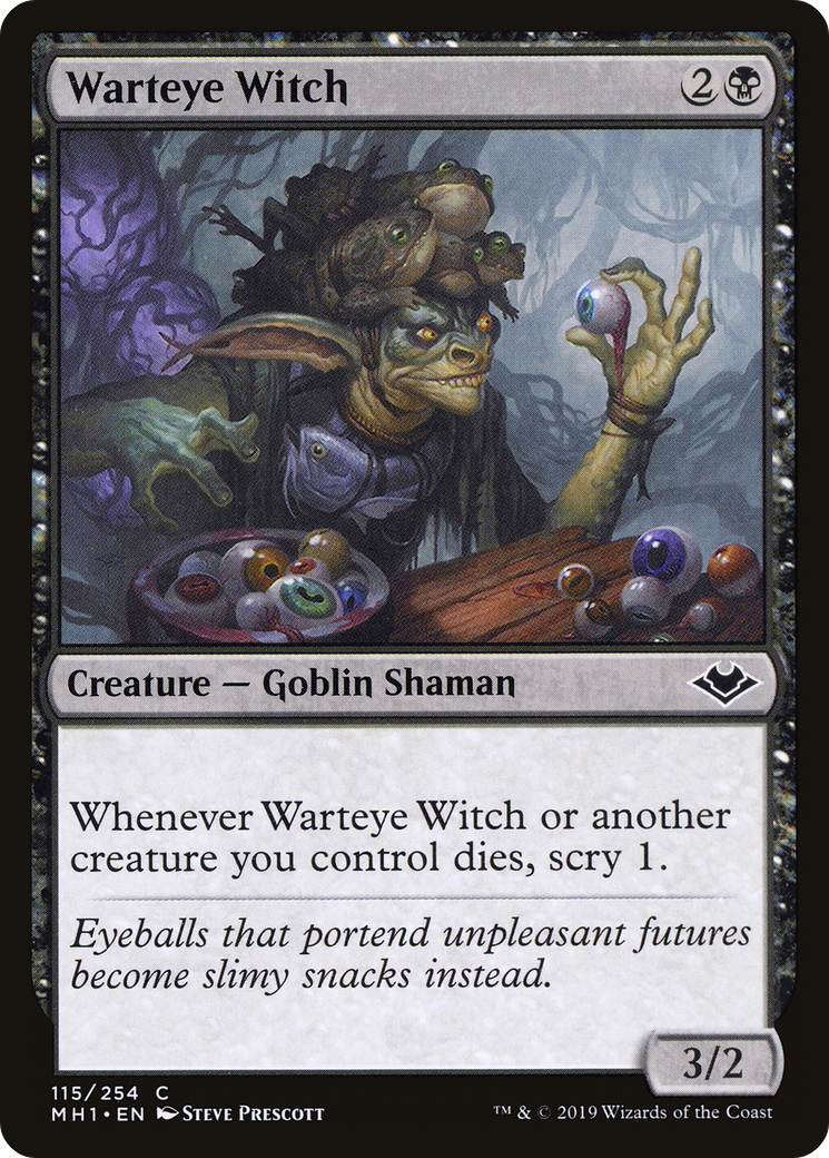 {C} Warteye Witch [Modern Horizons][MH1 115]