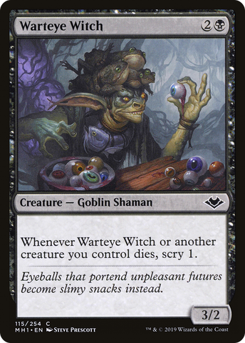 {C} Warteye Witch [Modern Horizons][MH1 115]