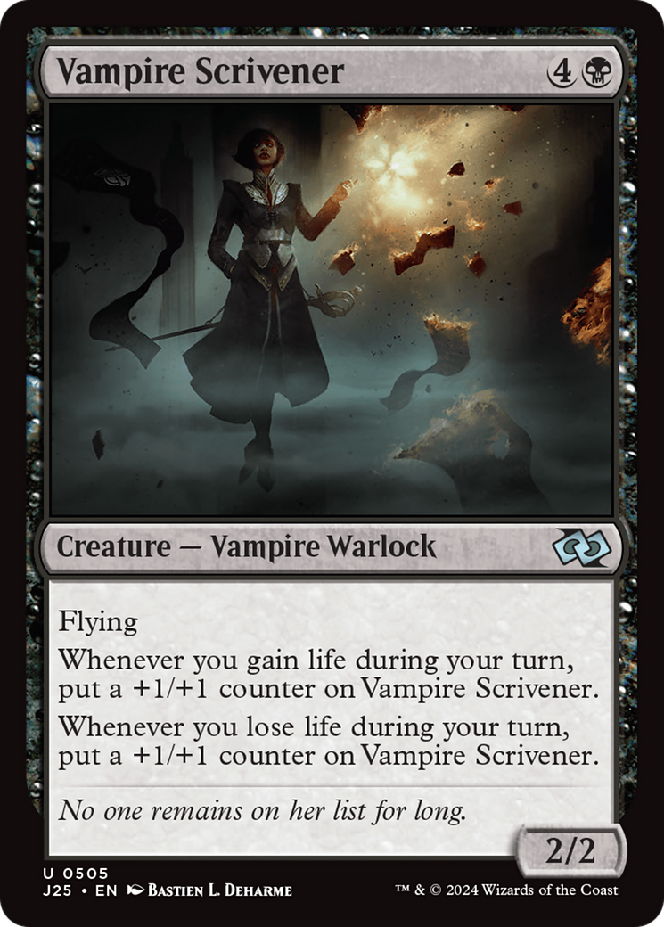 {C} Vampire Scrivener [Foundations Jumpstart][J25 505]