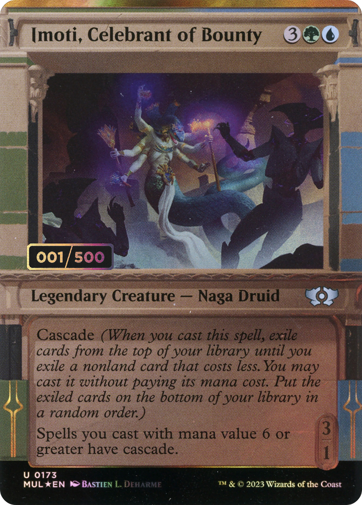 {C} Imoti, Celebrant of Bounty (Serialized) [Multiverse Legends][SR MUL 173]
