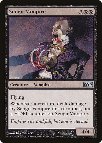 {C} Sengir Vampire [Magic 2012][M12 107]
