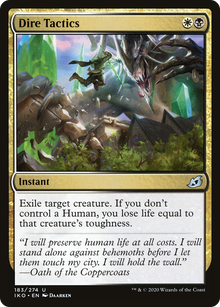{C} Dire Tactics [Ikoria: Lair of Behemoths][IKO 183]