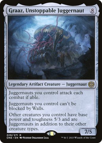 {R} Graaz, Unstoppable Juggernaut [Phyrexia: All Will Be One][ONE 229]