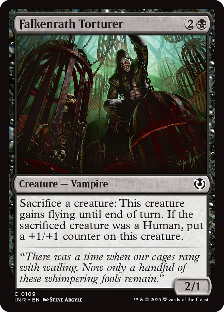 {C} Falkenrath Torturer [Innistrad Remastered][INR 109]