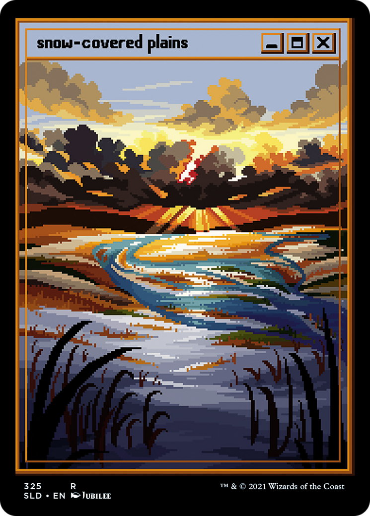 Snow-Covered Plains [SLD-325]  Etched Foil