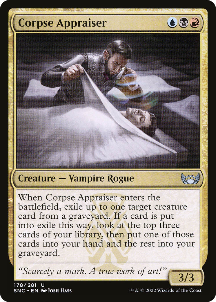 {C} Corpse Appraiser [Streets of New Capenna][SNC 178]