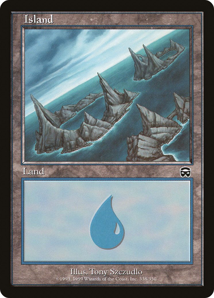 {B}[MMQ 338] Island (338) [Mercadian Masques]