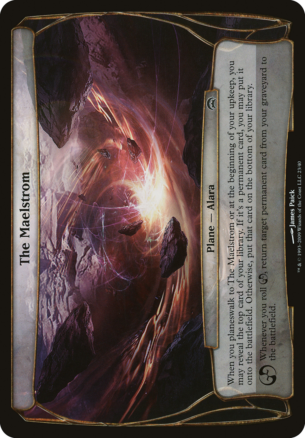 {O} The Maelstrom (Planes) [Planechase Planes][OVR HOP 023]