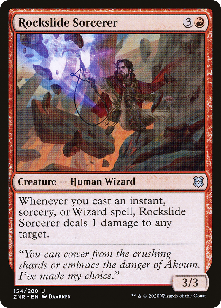 {C} Rockslide Sorcerer [Zendikar Rising][ZNR 154]