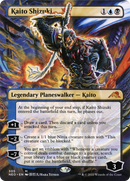 {R} Kaito Shizuki (Borderless) [Kamigawa: Neon Dynasty][NEO 305]