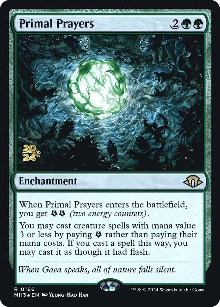 {R} Primal Prayers [Modern Horizons 3 Prerelese Promos][PR PMH3 166]