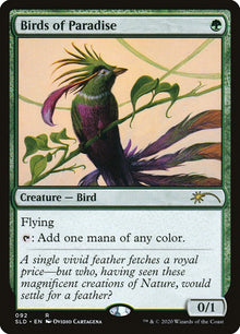 {R} Birds of Paradise (092) [Secret Lair Drop Series][SLD 092]